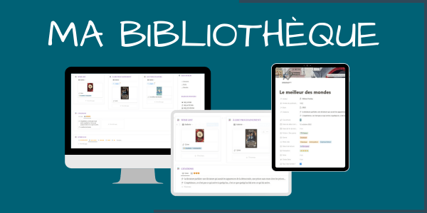 Template Notion bibliothèque