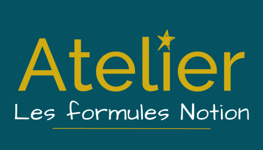 apprendre les formules notion